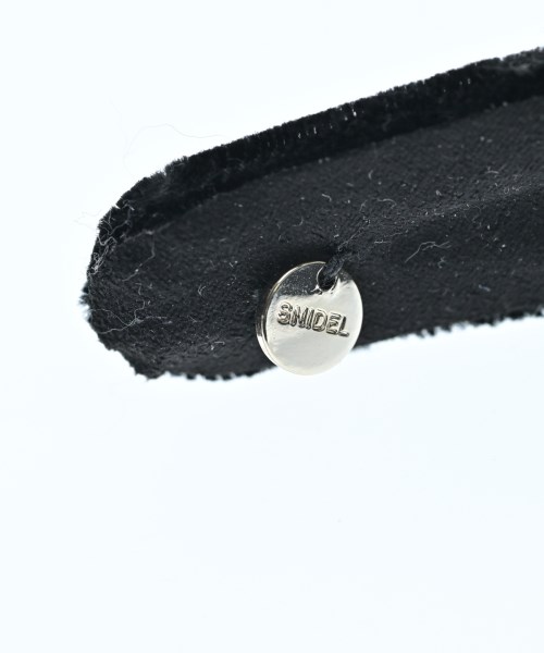 SNIDEL（スナイデル）ヘアアクセサリー 黒 サイズ:- レディース/2200612381049