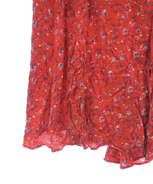 SNIDEL（スナイデル）ロング・マキシ丈スカート 赤 サイズ:0(S位) レディース/2200621714067