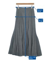 SNIDEL（スナイデル）ロング・マキシ丈スカート グレー サイズ:2(L位) レディース/2200612511033