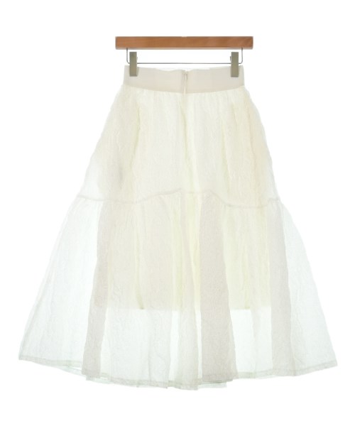 SNIDEL（スナイデル）ロング・マキシ丈スカート 白 サイズ:0(S位) レディース/2200624737049