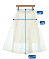 SNIDEL（スナイデル）ロング・マキシ丈スカート 白 サイズ:0(S位) レディース/2200624737049