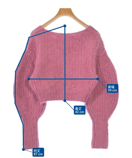 SNIDEL（スナイデル）ニット・セーター ピンク サイズ:ONE レディース/2200625147014