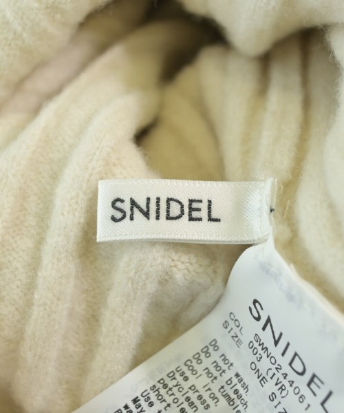 SNIDEL（スナイデル）ワンピース 白 サイズ:F レディース/2200620402019