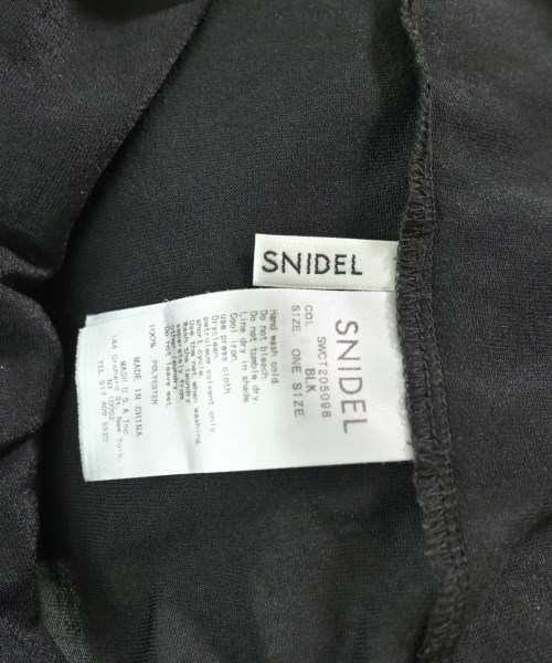 SNIDEL（スナイデル）Tシャツ・カットソー 黒 サイズ:ONE レディース/2200614942064