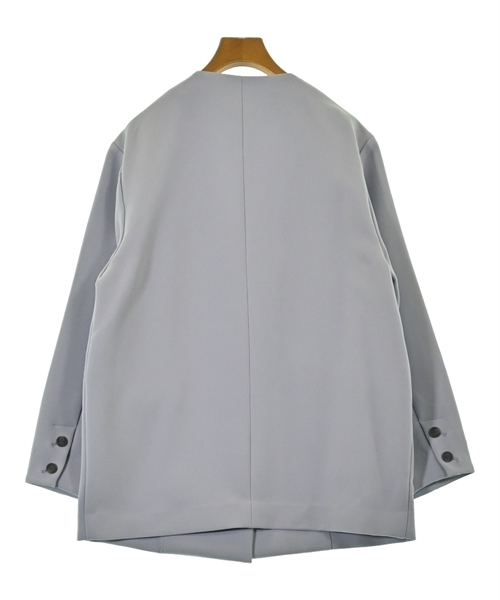 SNIDEL（スナイデル）ノーカラージャケット 青 サイズ:0(S位) レディース/2200615650029