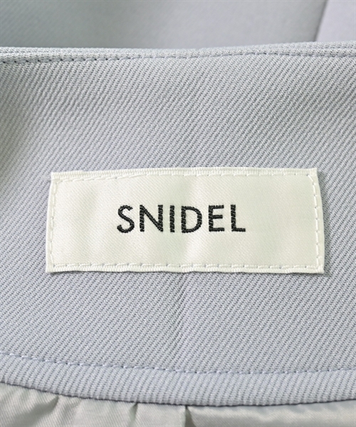 SNIDEL（スナイデル）ノーカラージャケット 青 サイズ:0(S位) レディース/2200615650029