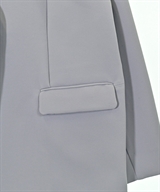 SNIDEL（スナイデル）ノーカラージャケット 青 サイズ:0(S位) レディース/2200615650029