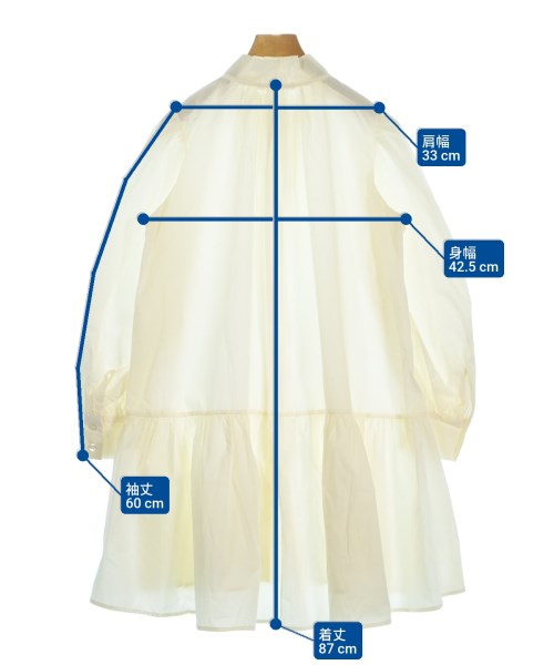 SNIDEL（スナイデル）シャツワンピース 白 サイズ:F レディース/2200620521031