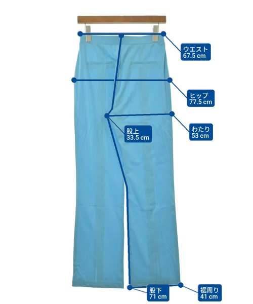 SNIDEL（スナイデル）スラックス 青 サイズ:1(M位) レディース/2200627726101