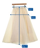 SNIDEL（スナイデル）ロング・マキシ丈スカート 白 サイズ:0(S位) レディース/2200626470289