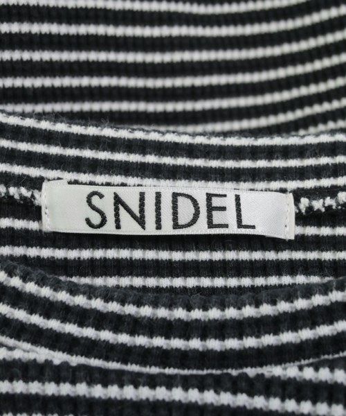 SNIDEL（スナイデル）Tシャツ・カットソー 黒 サイズ:F レディース/2200630656013
