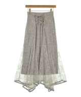 SNIDEL（スナイデル）ロング・マキシ丈スカート グレー サイズ:0(S位) レディース/2200631879060