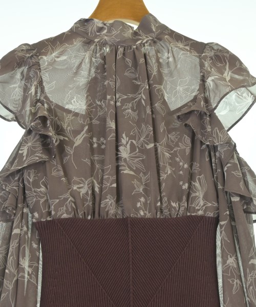 SNIDEL（スナイデル）ワンピース 茶 サイズ:0(S位) レディース/2200631879077