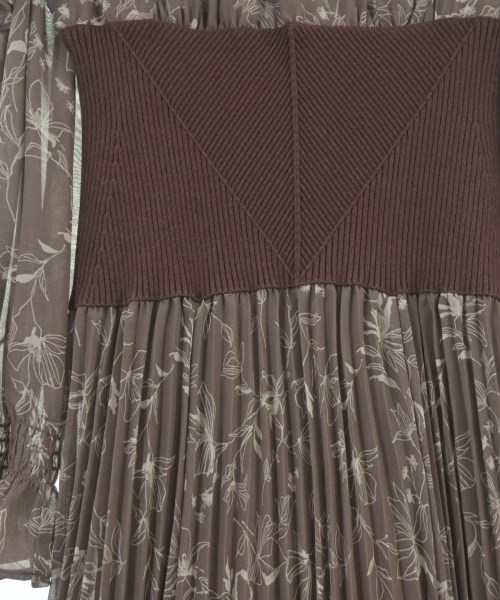 SNIDEL（スナイデル）ワンピース 茶 サイズ:0(S位) レディース/2200631879077