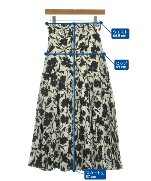 SNIDEL（スナイデル）ロング・マキシ丈スカート 黒 サイズ:0(S位) レディース/2200631879091