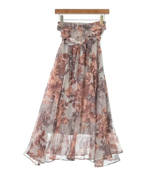 SNIDEL（スナイデル）ロング・マキシ丈スカート ピンク サイズ:0(S位) レディース/2200631879190