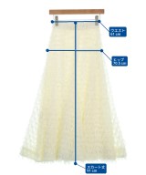 SNIDEL（スナイデル）ロング・マキシ丈スカート 白 サイズ:0(S位) レディース/2200618192045