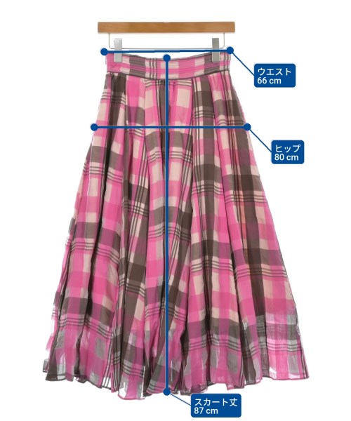 SNIDEL（スナイデル）ロング・マキシ丈スカート ピンク サイズ:1(M位) レディース/2200633049027