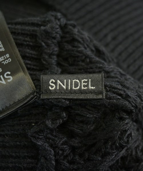 SNIDEL（スナイデル）ニット・セーター 黒 サイズ:F レディース/2200620871037