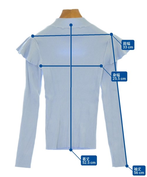SNIDEL（スナイデル）ニット・セーター 青 サイズ:F レディース/2200620871044