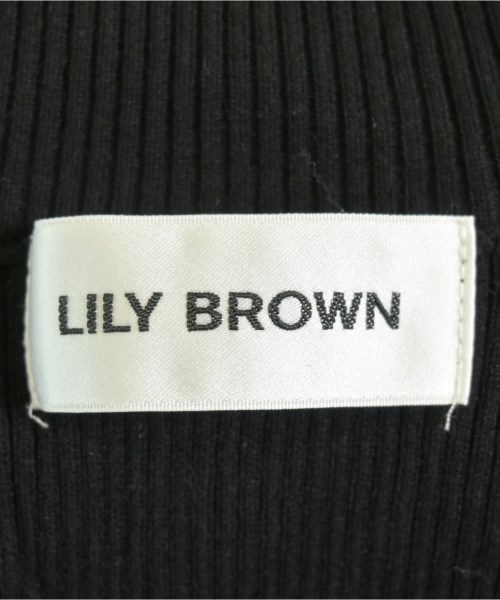LILY BROWN（リリーブラウン）ニット・セーター 黒 サイズ:ONE レディース/2200620871051