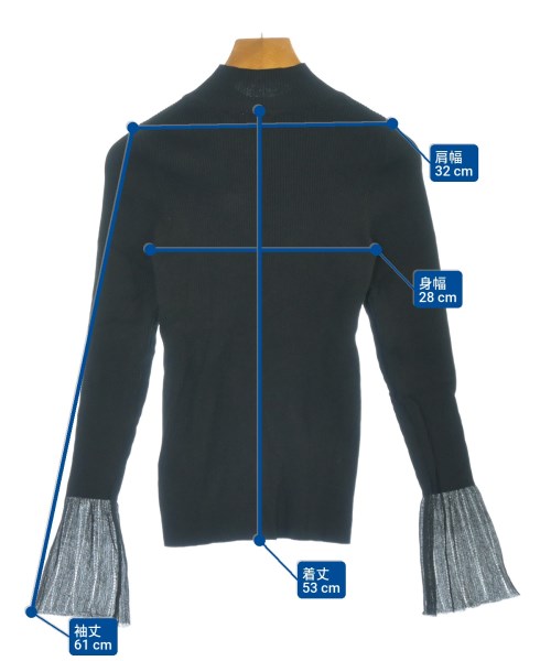 LILY BROWN（リリーブラウン）ニット・セーター 黒 サイズ:ONE レディース/2200620871051