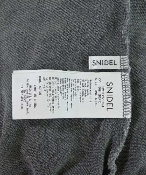 SNIDEL（スナイデル）パーカー グレー サイズ:F レディース/2200617022015