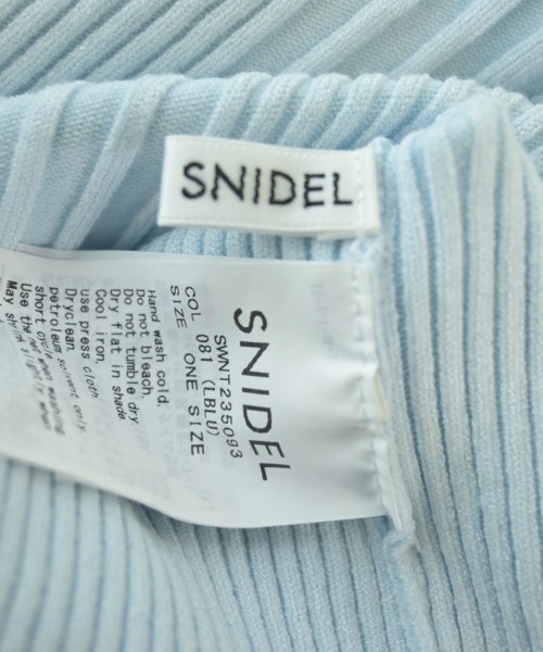 SNIDEL（スナイデル）ニット・セーター 青 サイズ:ONE レディース/2200610329067