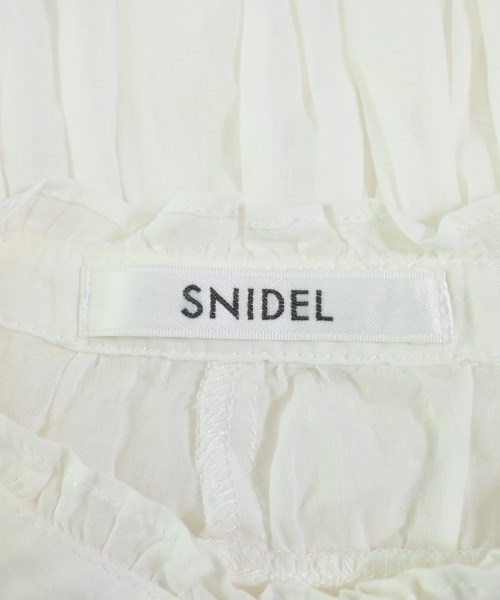 SNIDEL（スナイデル）ブラウス 白 サイズ:ONE レディース/2200609168035