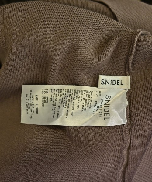 SNIDEL（スナイデル）ニット・セーター 茶 サイズ:F レディース/2200607665048