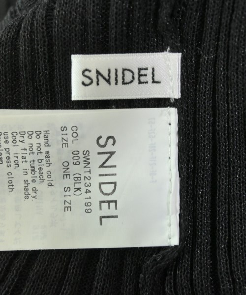 SNIDEL（スナイデル）アンサンブル 黒 サイズ:F/F レディース/2200609471081