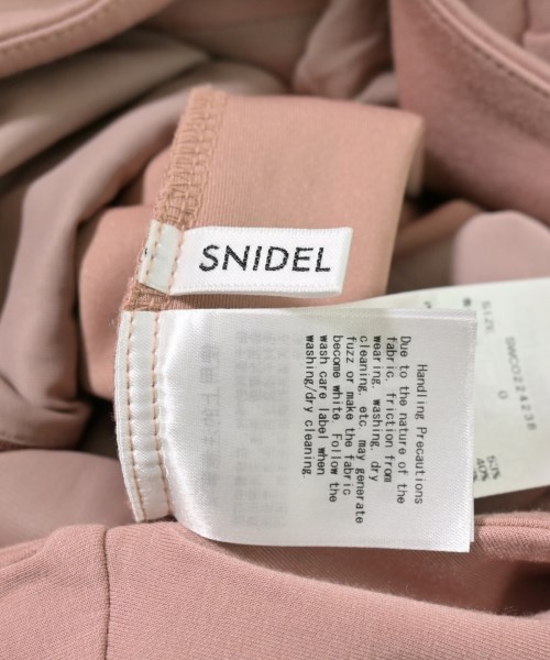 SNIDEL（スナイデル）ワンピース ピンク サイズ:0(S位) レディース/2200609655030