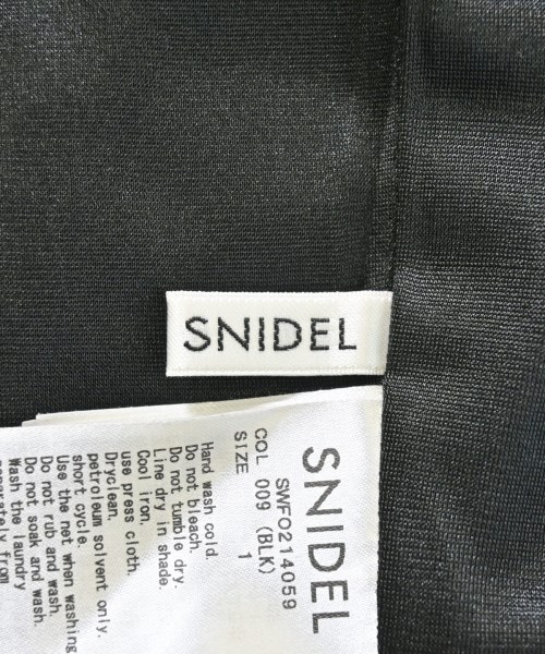 SNIDEL（スナイデル）ワンピース 黒 サイズ:1(M位) レディース/2200618780013