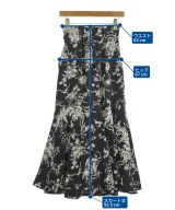 SNIDEL（スナイデル）ロング・マキシ丈スカート 黒 サイズ:0(S位) レディース/2200619934026