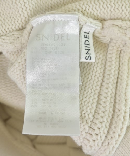 SNIDEL（スナイデル）カーディガン 白 サイズ:ONE レディース/2200608462035