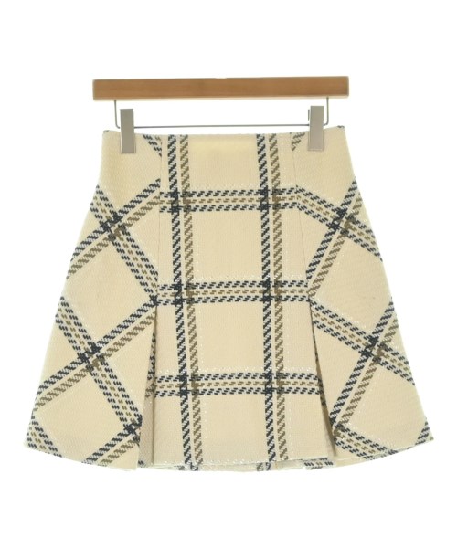 SNIDEL(スナイデル)ミニスカート 白 サイズ:2(L位)/2200671871116