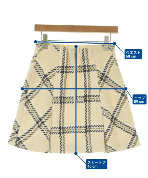 SNIDEL（スナイデル）ミニスカート 白 サイズ:2(L位) レディース/2200671871116