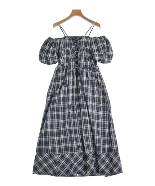 SNIDEL(スナイデル)ワンピース 紺 サイズ:0(S位)/2200671871161