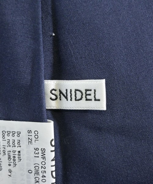 SNIDEL（スナイデル）ワンピース 紺 サイズ:0(S位) レディース/2200671871161