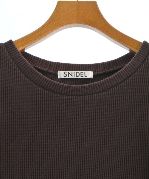 SNIDEL（スナイデル）Tシャツ・カットソー 茶 サイズ:F レディース/2200668554022