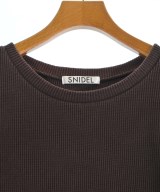 SNIDEL（スナイデル）Tシャツ・カットソー 茶 サイズ:F レディース/2200668554022