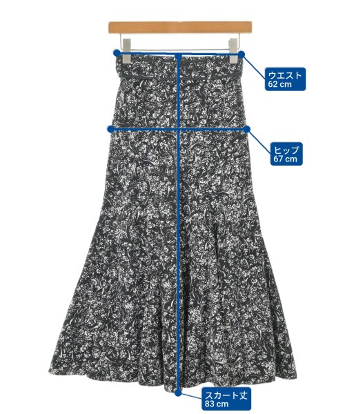 SNIDEL（スナイデル）ロング・マキシ丈スカート 黒 サイズ:00(XS位) レディース/2200668554046