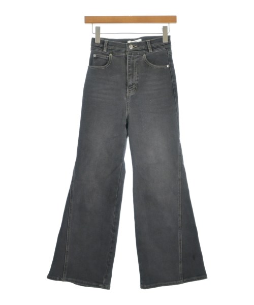 SNIDEL(スナイデル)デニムパンツ 黒 サイズ:00(XS位)/2200668554053