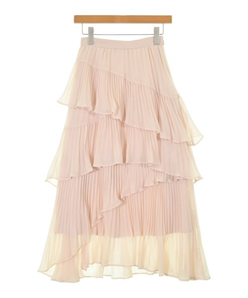 SNIDEL(スナイデル)ロング・マキシ丈スカート ピンク サイズ:0(S位)/2200673125057