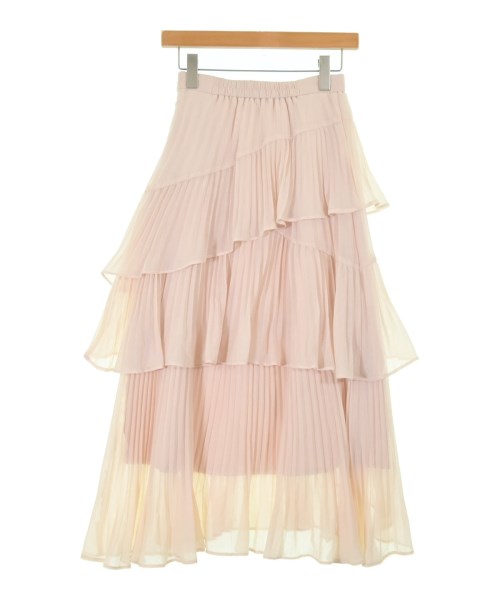 SNIDEL（スナイデル）ロング・マキシ丈スカート ピンク サイズ:0(S位) レディース/2200673125057