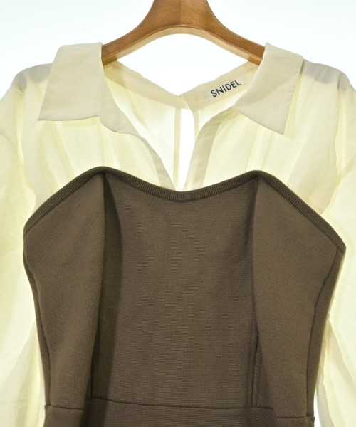 SNIDEL（スナイデル）ワンピース 茶 サイズ:1(M位) レディース/2200670081028