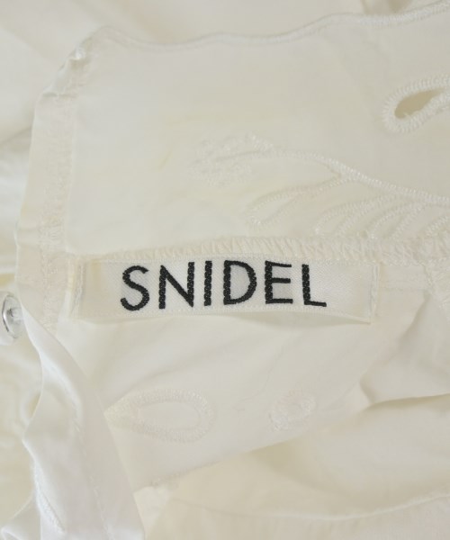 SNIDEL（スナイデル）ブラウス 白 サイズ:F レディース/2200670306305