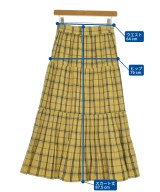 SNIDEL（スナイデル）ロング・マキシ丈スカート 黄 サイズ:0(XS位) レディース/2200671015053