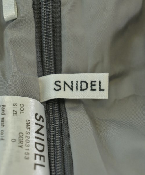SNIDEL（スナイデル）ロング・マキシ丈スカート グレー サイズ:0(XS位) レディース/2200671015060