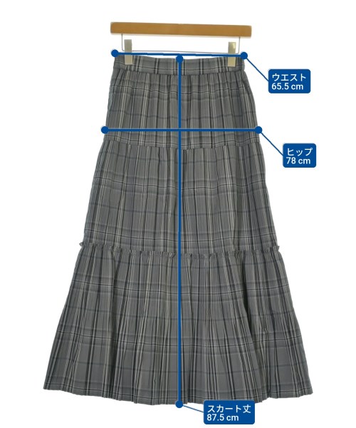 SNIDEL（スナイデル）ロング・マキシ丈スカート グレー サイズ:0(XS位) レディース/2200671015060